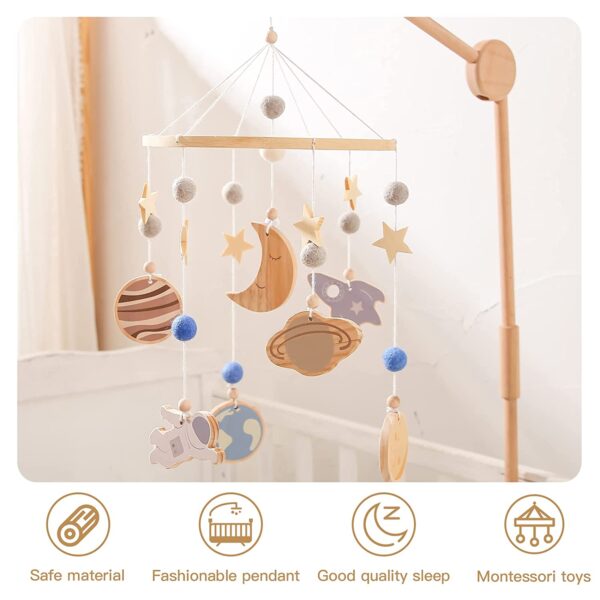 Baby Mobile for Crib Blue
