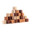 Wooden Cube Picture Alphabet Blocks