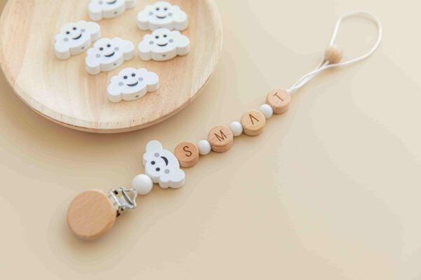 Baby Cloud Pacifier Chain