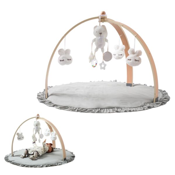 Baby Rabbit Toy Triangle Gym Frame